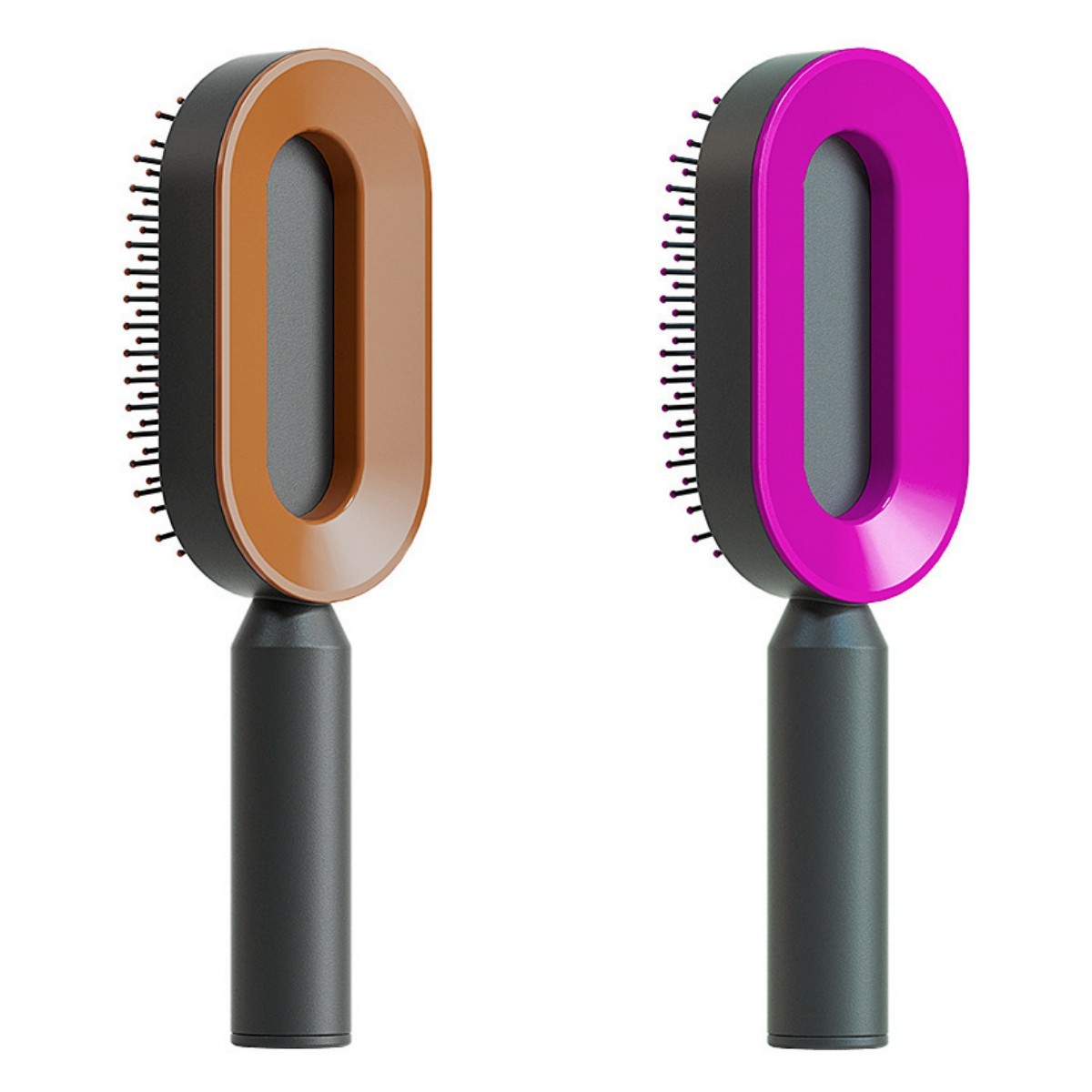 Self Cleaning and Massage Scalp Anti-Static Hairbrush - Expert Solutions