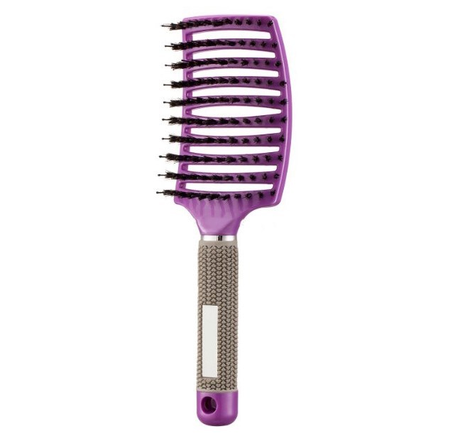 Women's Detangler Hairbrush With Bristle Nylon Scalp Massage - Expert Solutions