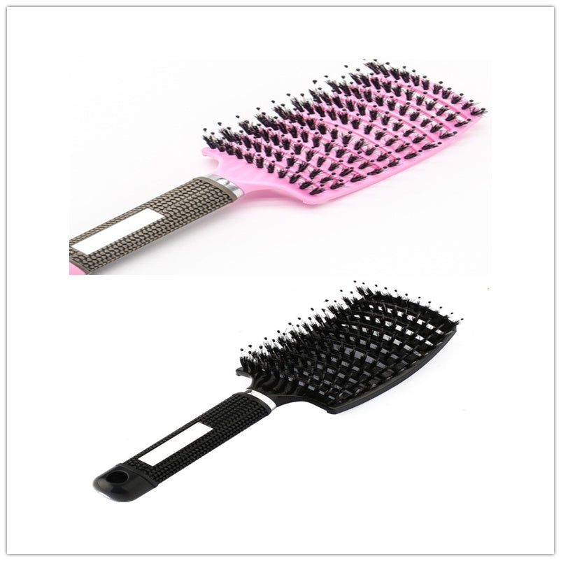 Women's Detangler Hairbrush With Bristle Nylon Scalp Massage - Expert Solutions