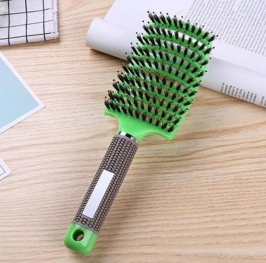 Women's Detangler Hairbrush With Bristle Nylon Scalp Massage - Expert Solutions