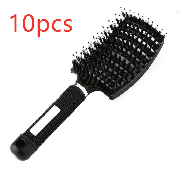 Women's Detangler Hairbrush With Bristle Nylon Scalp Massage - Expert Solutions