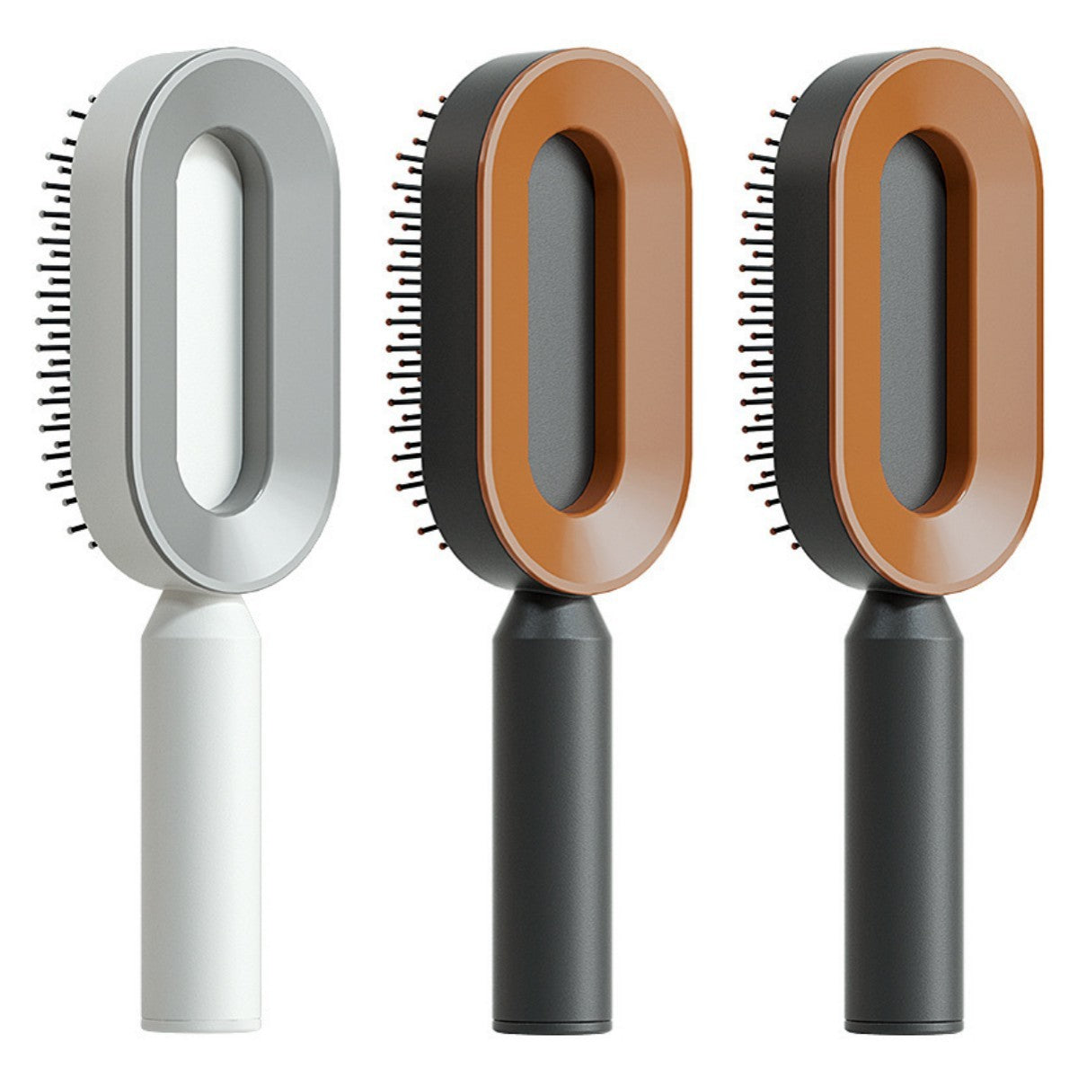 Self Cleaning and Massage Scalp Anti-Static Hairbrush - Expert Solutions