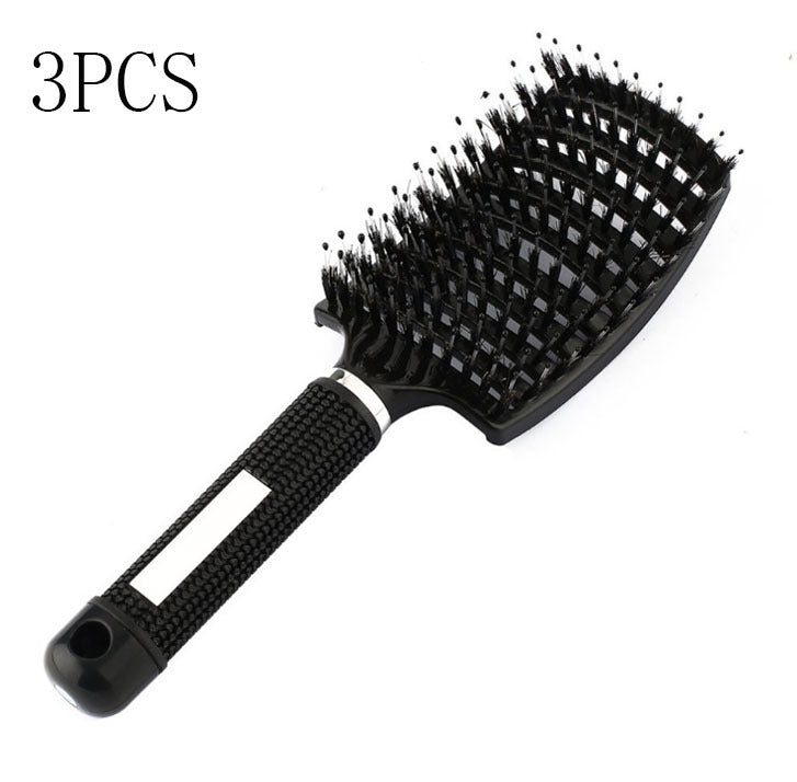 Women's Detangler Hairbrush With Bristle Nylon Scalp Massage - Expert Solutions