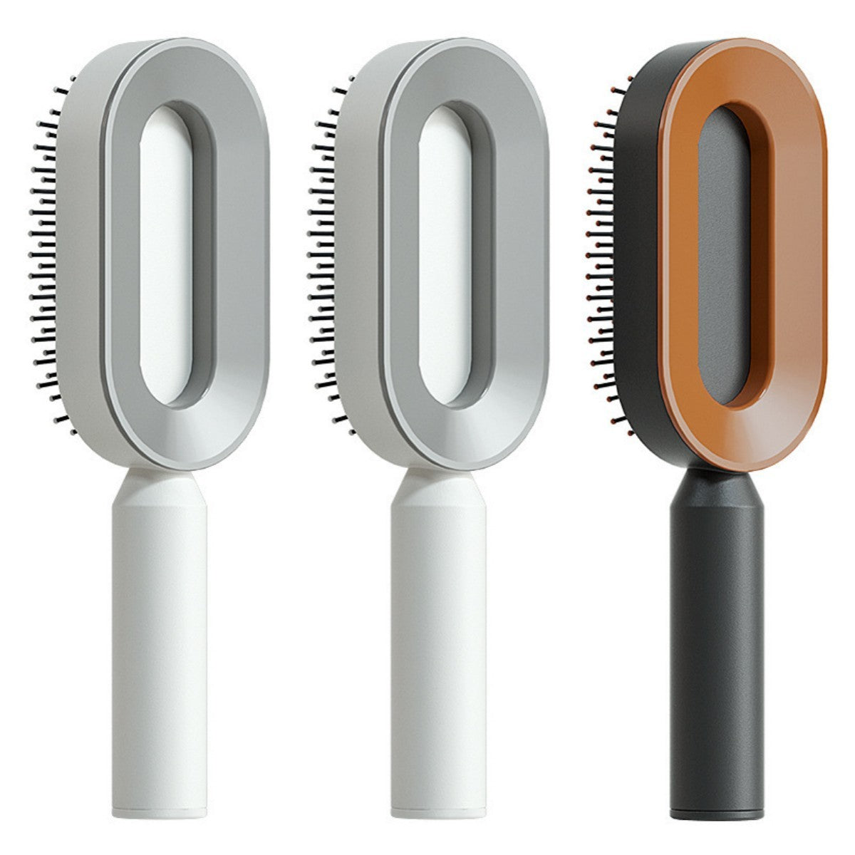 Self Cleaning and Massage Scalp Anti-Static Hairbrush - Expert Solutions