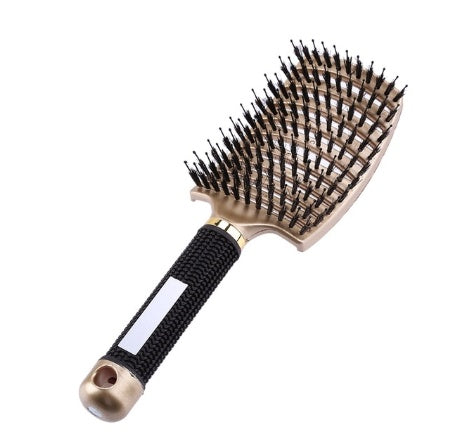 Women's Detangler Hairbrush With Bristle Nylon Scalp Massage - Expert Solutions