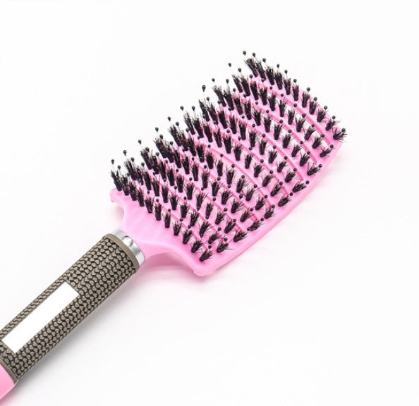 Women's Detangler Hairbrush With Bristle Nylon Scalp Massage - Expert Solutions