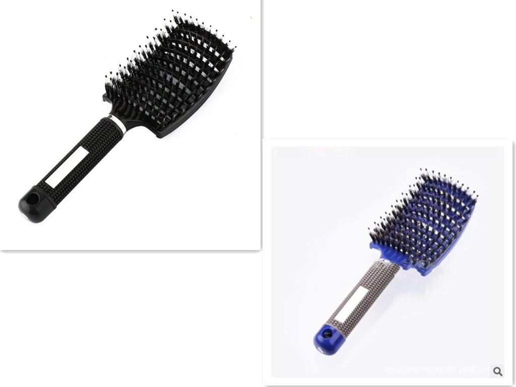 Women's Detangler Hairbrush With Bristle Nylon Scalp Massage - Expert Solutions