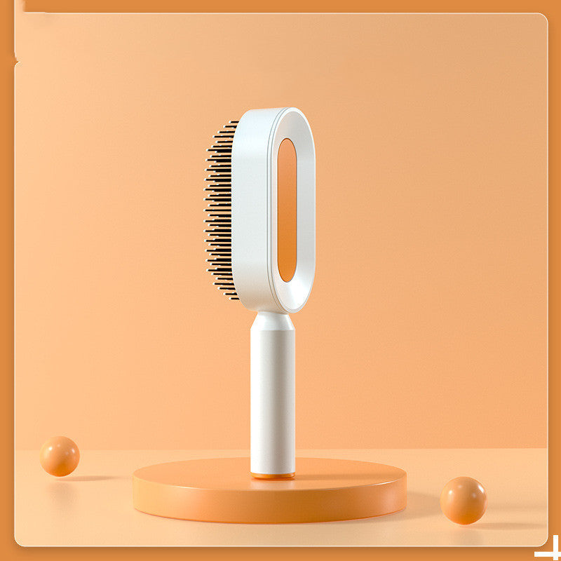 Self Cleaning and Massage Scalp Anti-Static Hairbrush - Expert Solutions