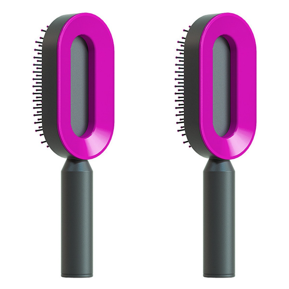 Self Cleaning and Massage Scalp Anti-Static Hairbrush - Expert Solutions