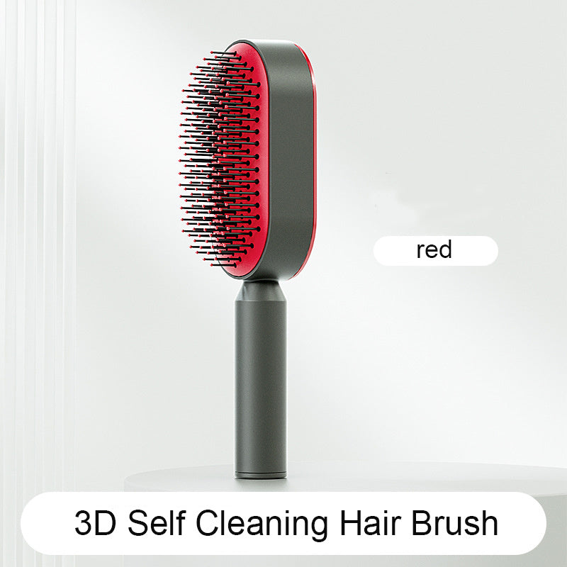 Self Cleaning and Massage Scalp Anti-Static Hairbrush - Expert Solutions