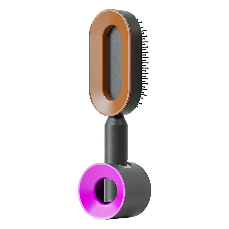 Self Cleaning and Massage Scalp Anti-Static Hairbrush - Expert Solutions