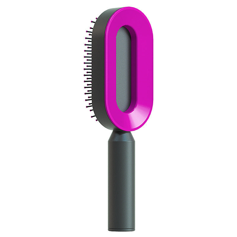 Self Cleaning and Massage Scalp Anti-Static Hairbrush - Expert Solutions