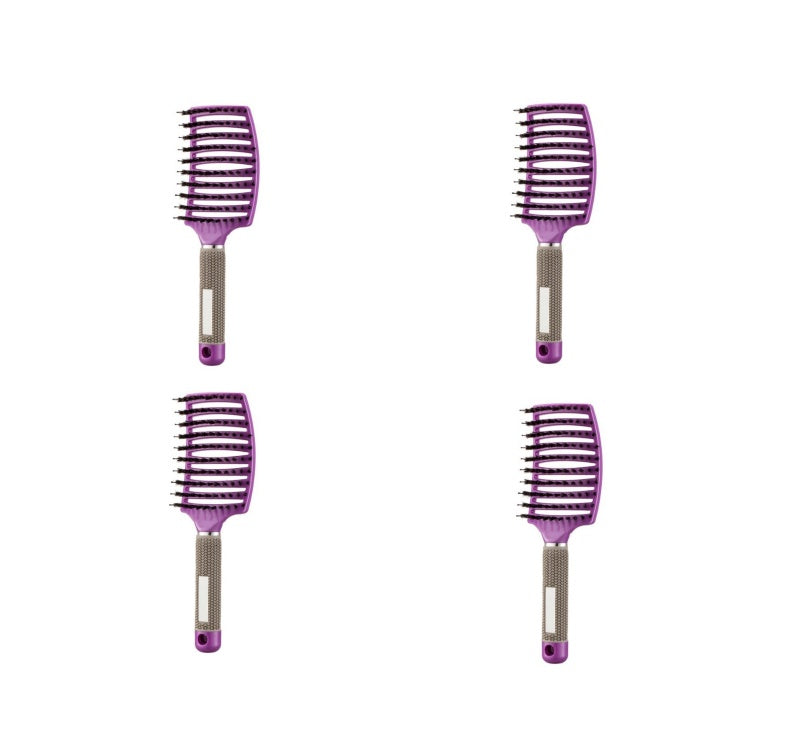 Women's Detangler Hairbrush With Bristle Nylon Scalp Massage - Expert Solutions